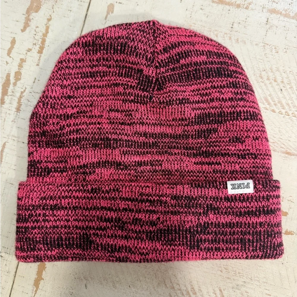 VS PINK pink winter hat